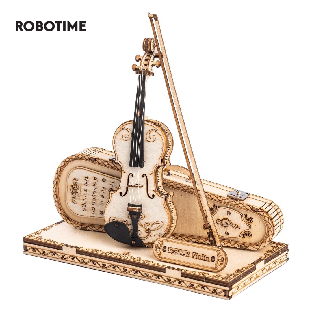 Robotime-ROKR ̿ø īġ  3D     ŰƮ,  DIY  ҳ ҳ   TG604K